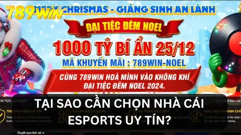 Lý do nên chọn nhà cái Esport uy tín