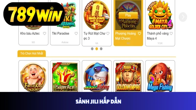 Sảnh Jili hấp dẫn