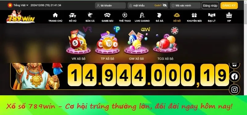 Những ưu điểm tuyệt vời dành cho người chơi khi tham gia xổ số 789win